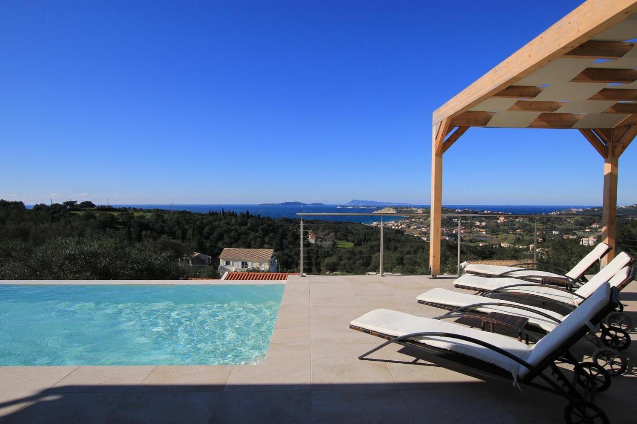 Sunset Sea View Villa 5 อาร์ริลลาส ภายนอก รูปภาพ